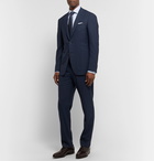 Canali - Storm-Blue Kei Wool Suit Trousers - Blue