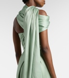 Vivienne Westwood Nova Vixen scarf-detail satin gown