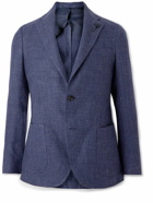 Lardini - Slim-Fit Woven Blazer - Blue