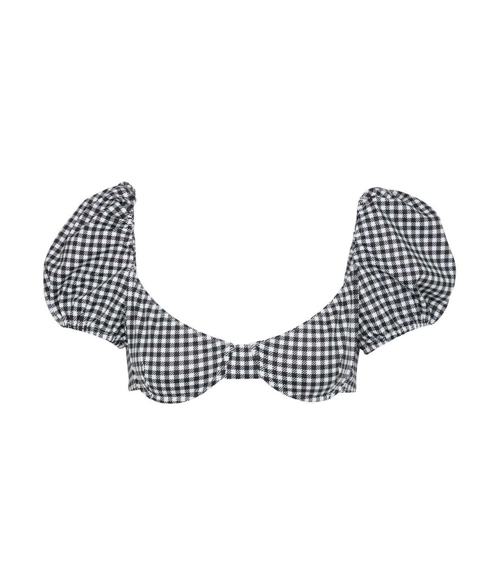 Photo: Caroline Constas Skyros checked bikini top