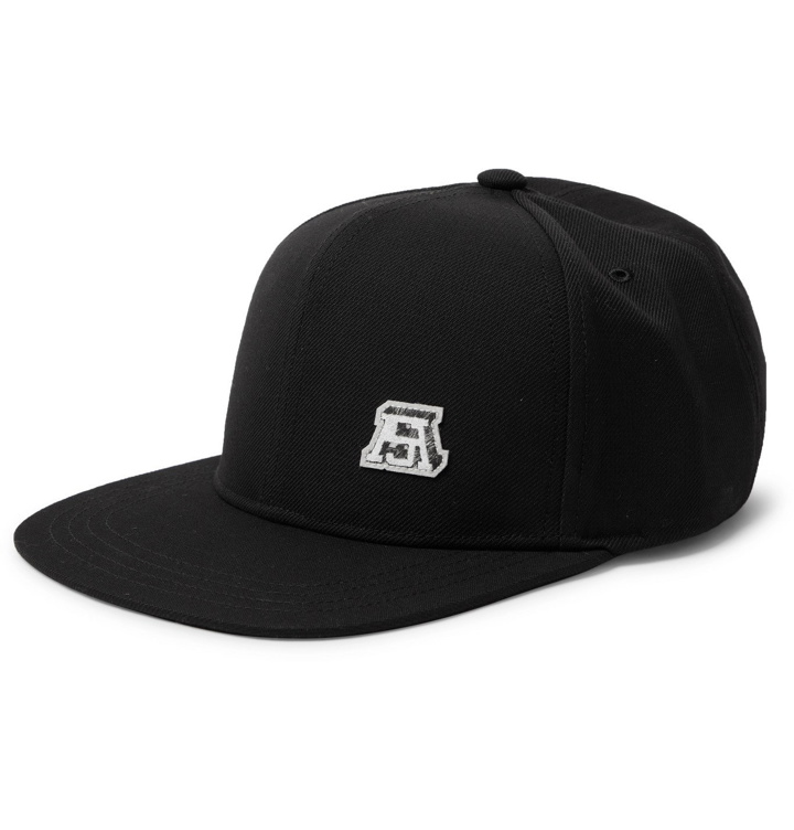 Photo: ACNE STUDIOS - Logo-Appliquéd Twill Baseball Cap - Black