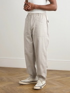 Visvim - Carrol Tapered Cotton-Twill Trousers - Neutrals