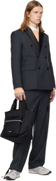sacai Black Medium Pocket Tote