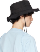 Jacquemus Black Les Classiques 'Le bob Artichaut' Bucket Hat