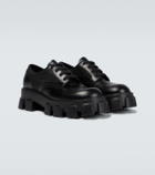 Prada Monolith lace-up leather brogues