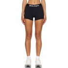 Palm Angels Black Classic Logo Sport Shorts