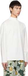 ERL White 'Sun' Long Sleeve T-Shirt