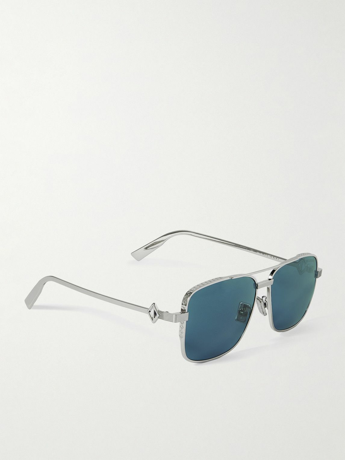 Dior Eyewear - CD Diamond S9U Square-Frame Silver-Tone