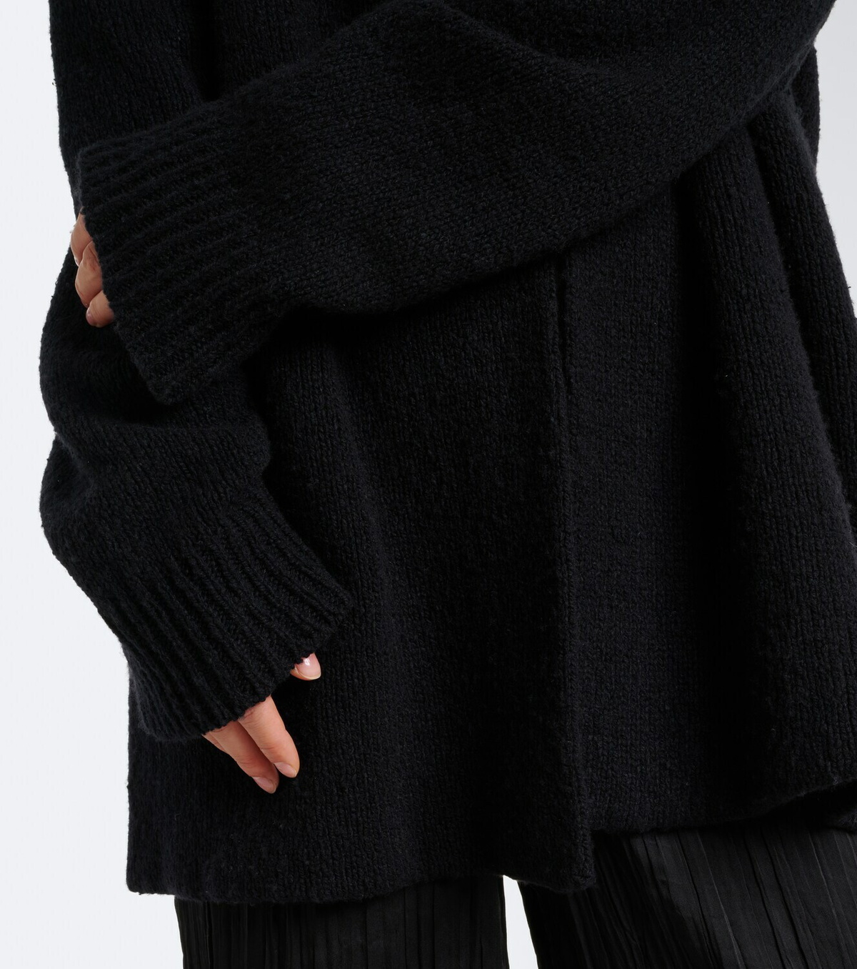 The Row Parry cashmere, wool, and silk cardigan