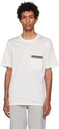 Paul Smith White Signature Stripe T-Shirt