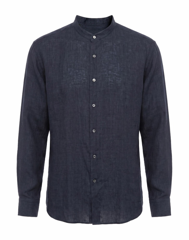 Photo: Brioni Mens Shirt Midnight in Blue