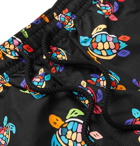 Vilebrequin - Moorea Mid-Length Printed Swim Shorts - Black