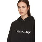 6397 SSENSE Exclusive Black Democrazy Boy Hoodie