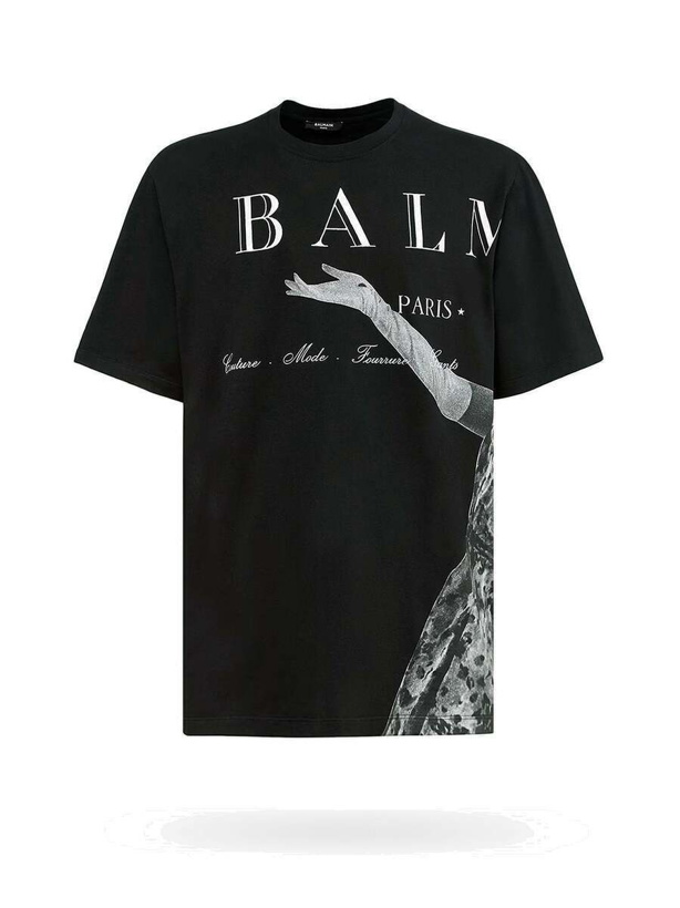 Photo: Balmain   T Shirt Black   Mens