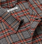 Our Legacy - Checked Cotton-Blend Shirt Jacket - Red