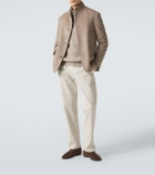 Agnona Cotton-blend straight chinos