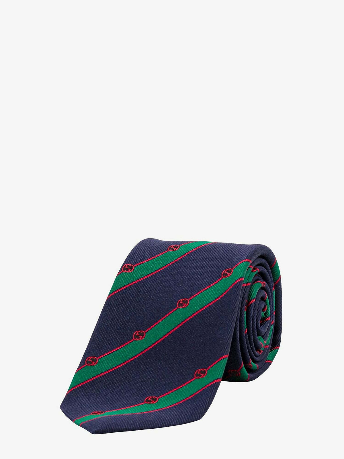 Gucci Tie Blue Mens Gucci