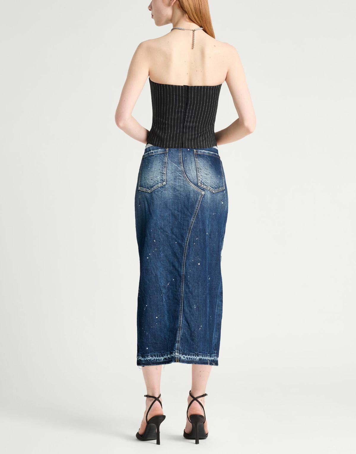Dsquared2 Womens Denim skirt in Blue