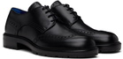 Burberry Black Leather Soho Derbys