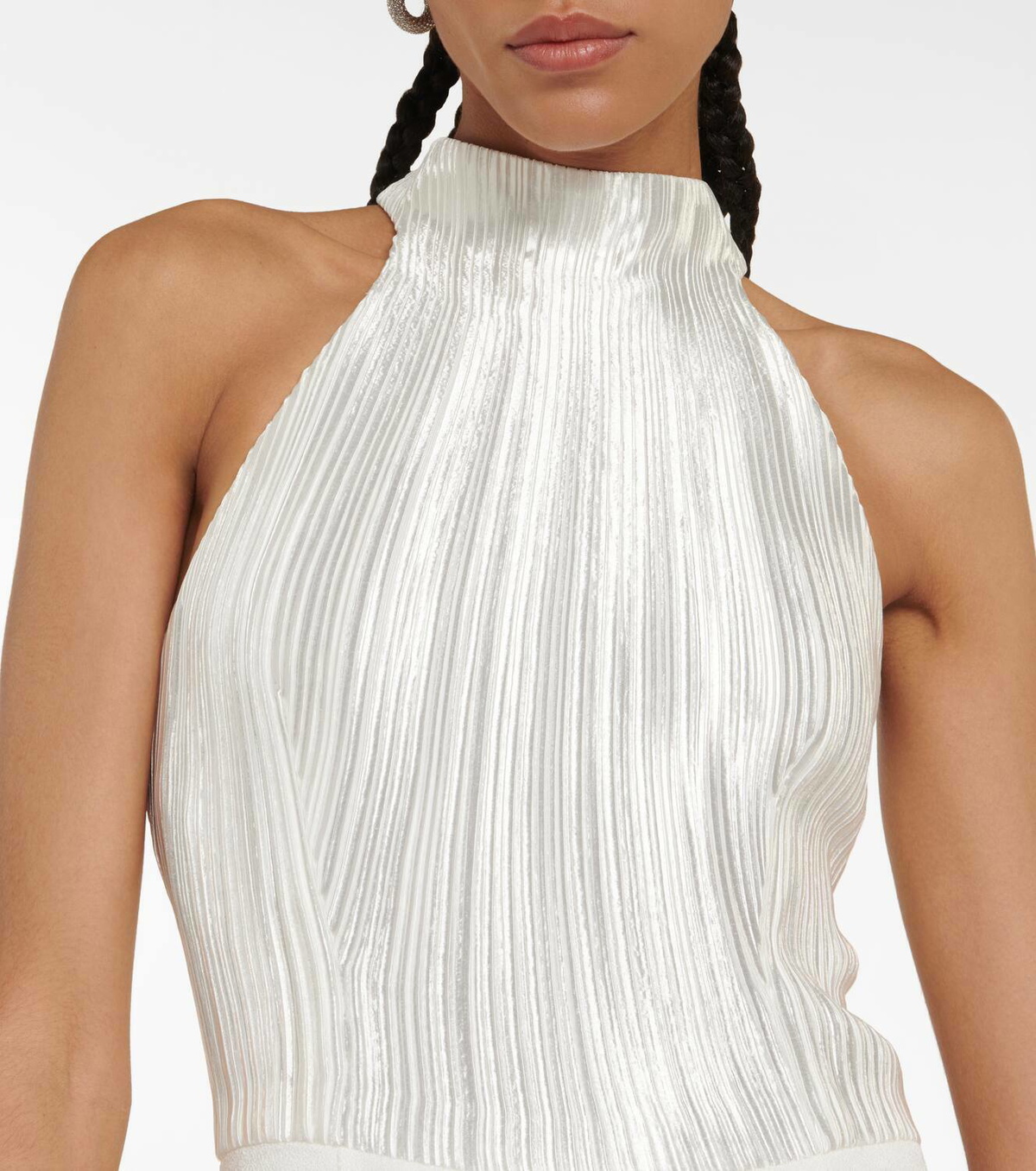 Galvan Bridal Panarea halterneck jumpsuit