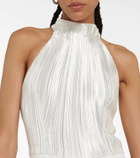 Galvan Bridal Panarea halterneck jumpsuit