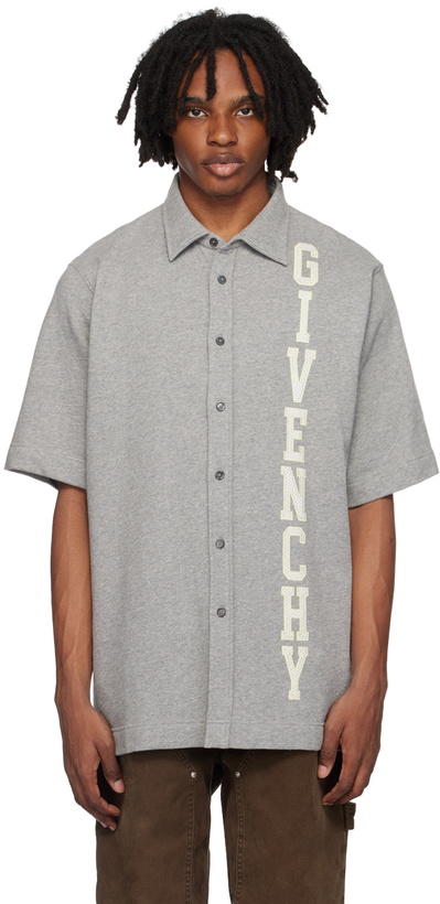 Photo: Givenchy Gray College Shirt