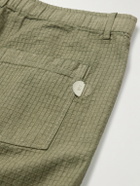 Folk - Assembly Straight-Leg Cotton-Blend Ripstop Trousers - Green