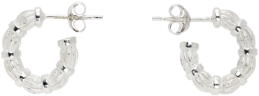Bleue Burnham Silver Bound Willow Earrings