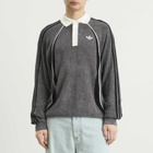 Adidas Men's Wicons Polo in Grey Strata/Black/Off White