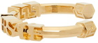 Versace Gold Logo Bangle