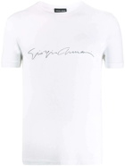 GIORGIO ARMANI - White Designer T-shirt