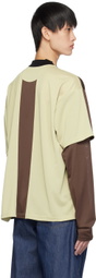 Commission Brown Soccer Long Sleeve T-Shirt