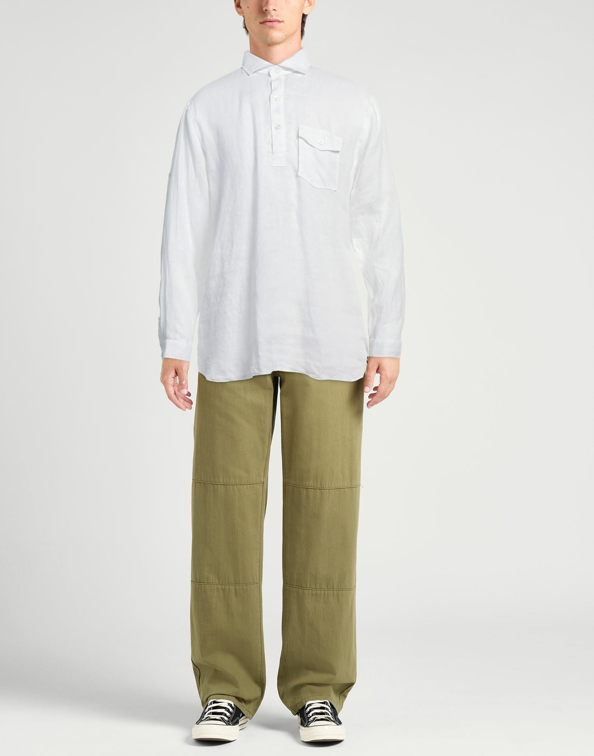 Lardini Mens Shirt in White