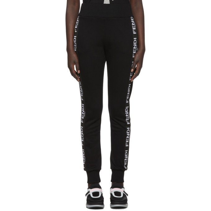 Photo: Fendi Black Roma Band Lounge Pants