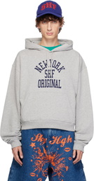 Sky High Farm Workwear Gray 'SHF Original' Hoodie