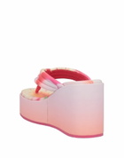 Maje Womens Thong sandal in Pink