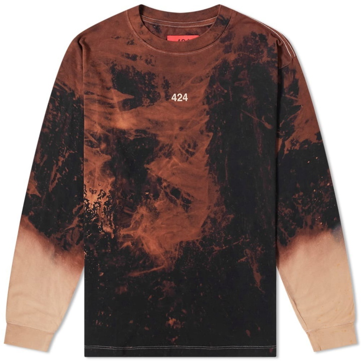Photo: 424 Long Sleeve Reworked Bleached Tee