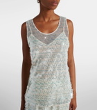 Xu Zhi Beaded tank top