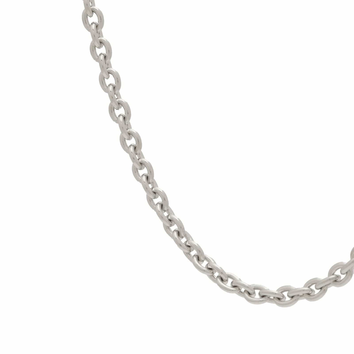 Tom Wood 17" Ada Chain Slim in Silver 