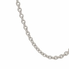 Tom Wood 17" Ada Chain Slim in Silver 