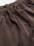 Guess USA - Tapered Cotton-Jersey Sweatpants - Brown