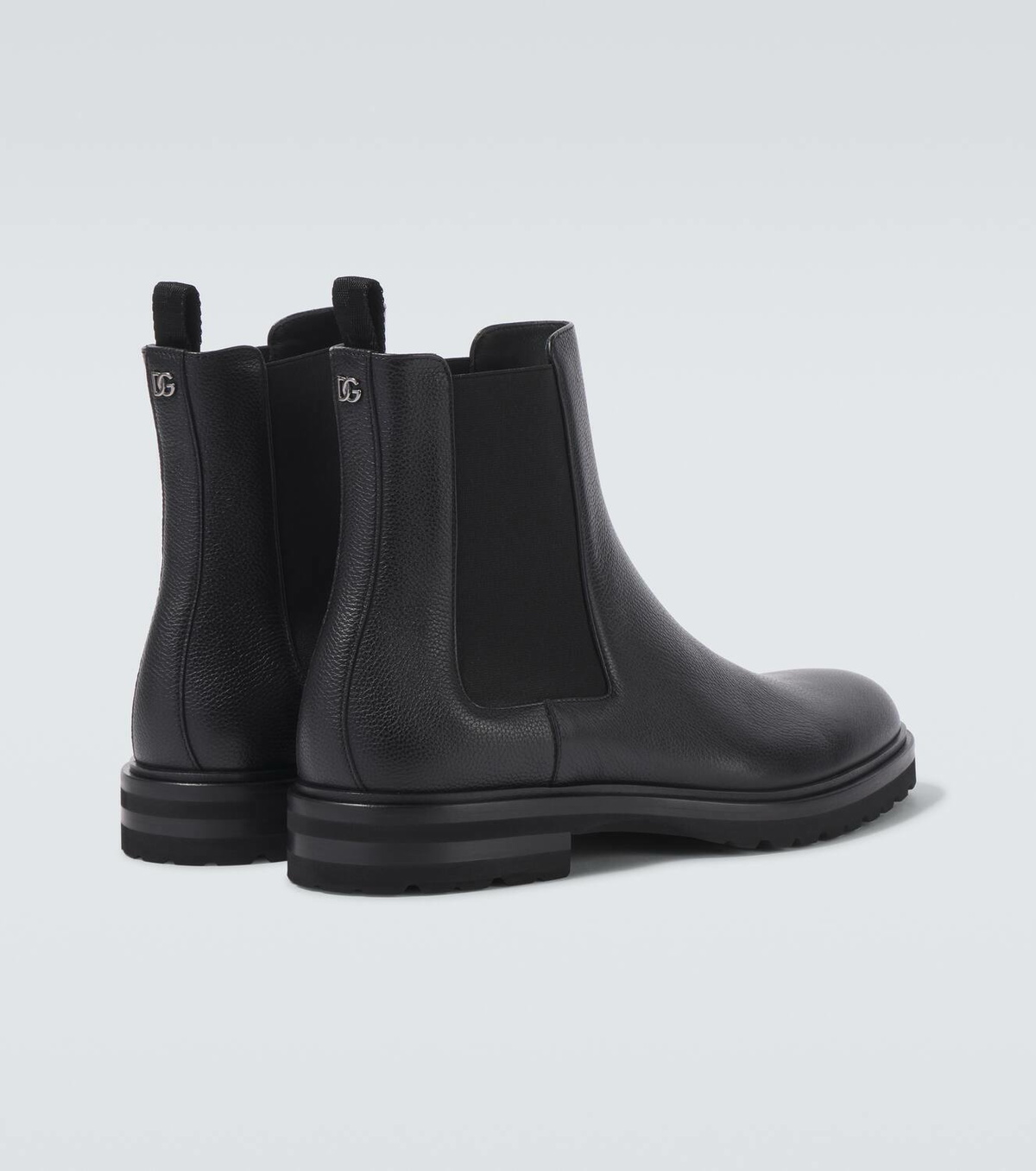 Dolce&Gabbana Altavilla leather Chelsea boots