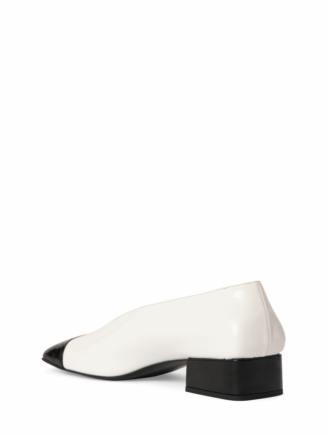 BALMAIN - 20mm Edna Patent Leather Flats