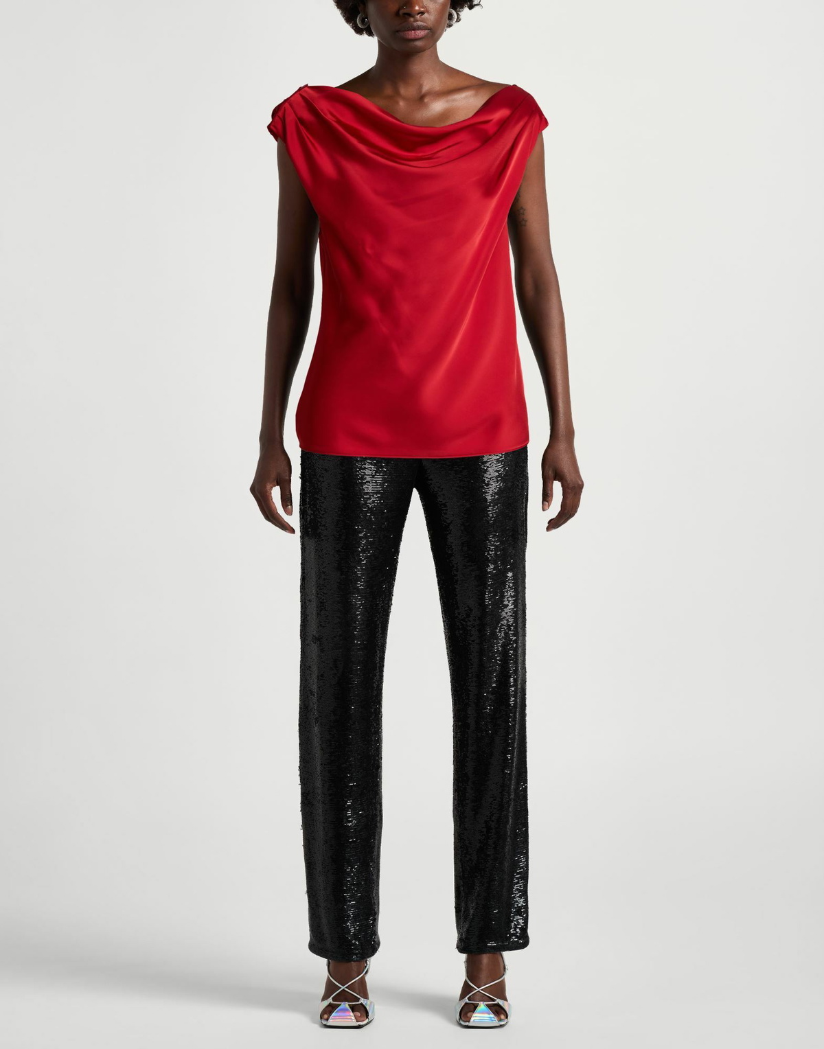 Lauren Ralph Lauren Womens Top Brick