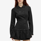 Peachy Den Women's Romy Mini Dress in Onyx