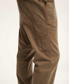 Brooks Brothers Men's Garment-Dyed Painter Pants | Olive