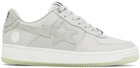 BAPE Gray Bape Sta Sneakers