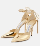 Jimmy Choo - Eris 100 metallic leather pumps