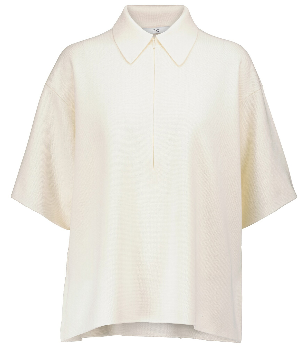 CO - Wool polo shirt
