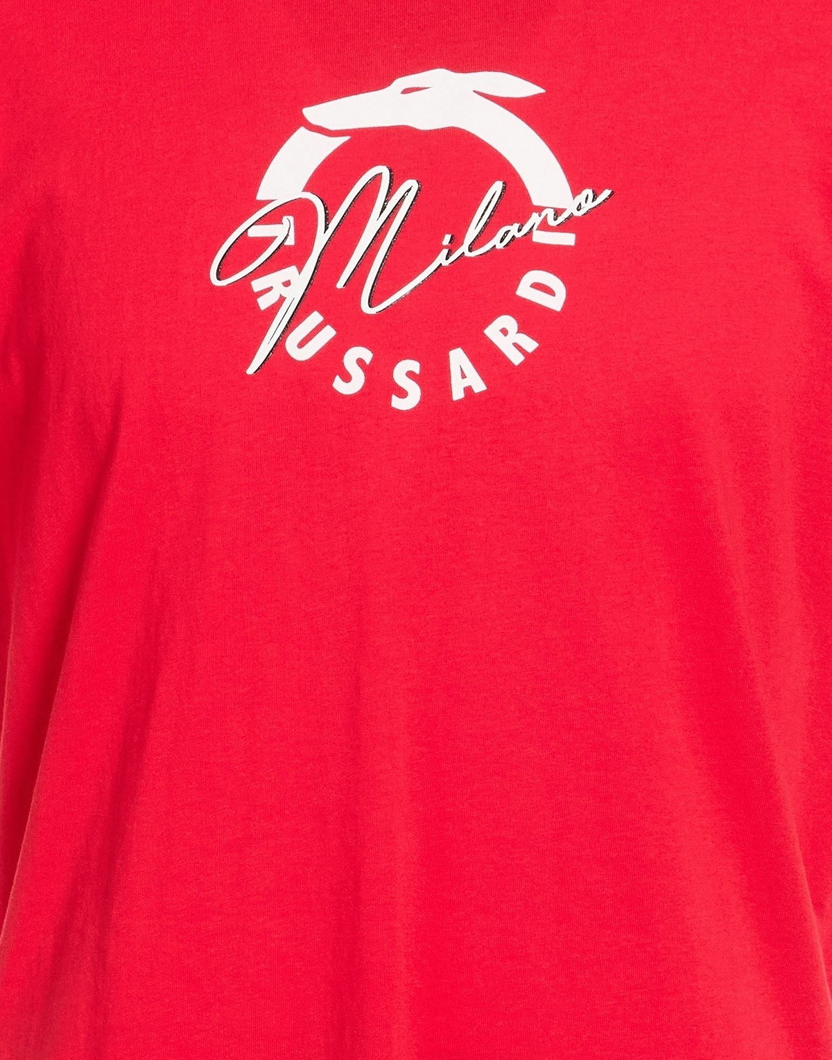 Trussardi Mens T-shirt in Red